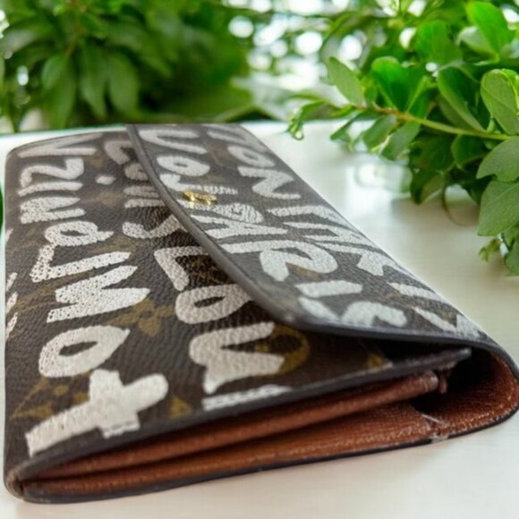 Louis Vuitton Stephen Sprouse Graffiti Sarah Wallet VINTAGE & RARE with COA - Picture 13 of 17